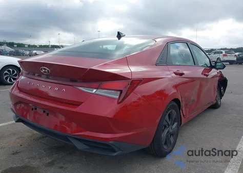 2021 Hyundai Elantra Sel из США, поврежденный, VIN KMHLM4AG4MU140180